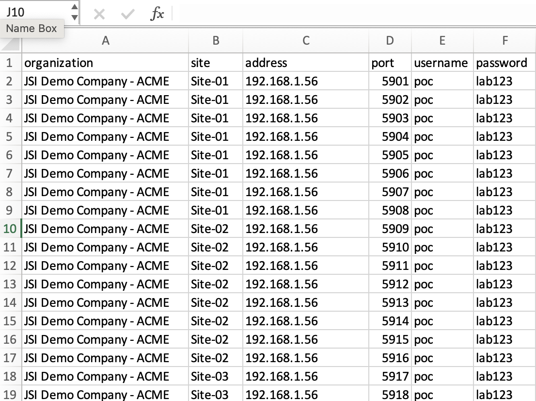 Example device inventory file