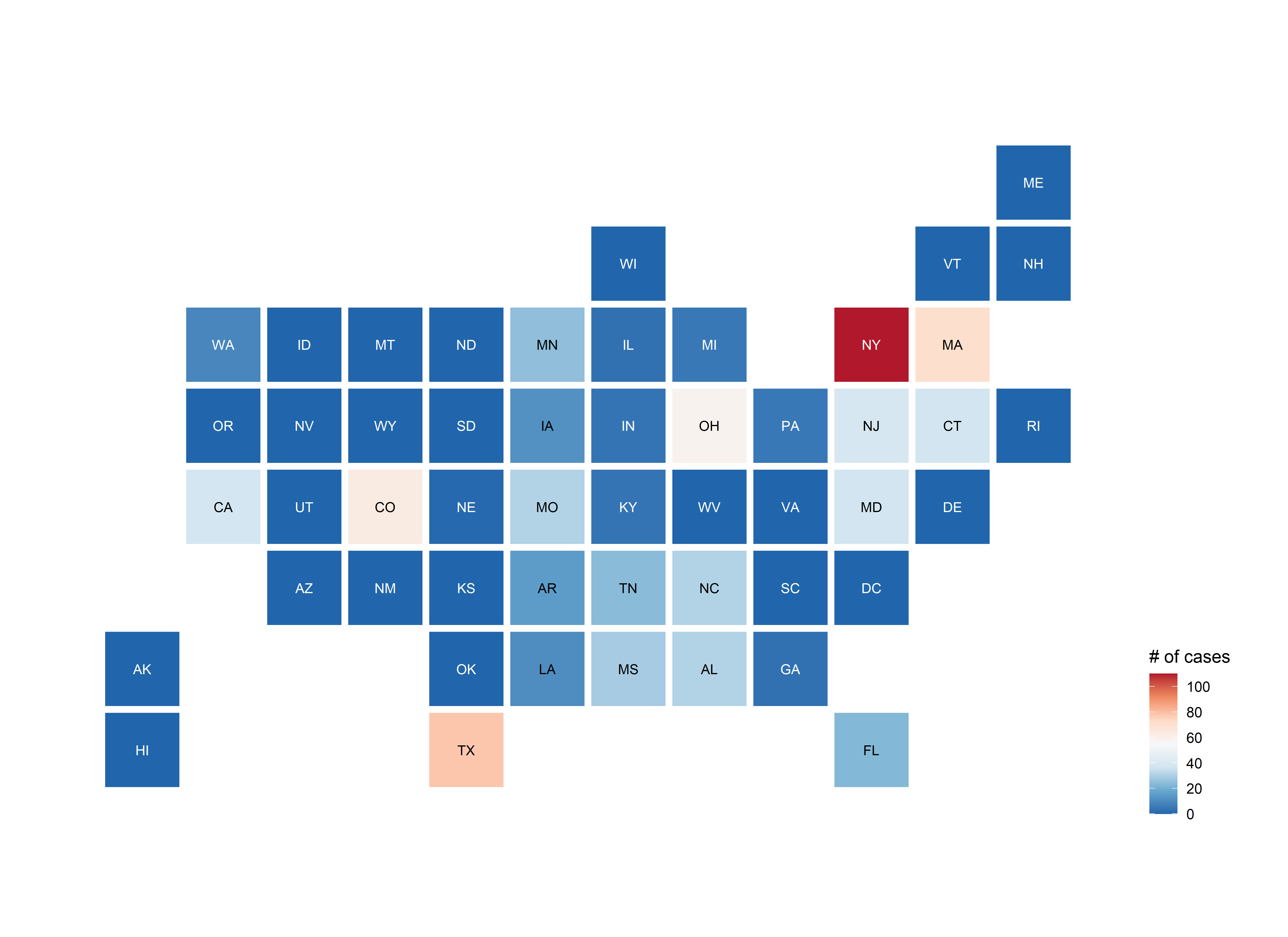 US MAP Acute COVID-19