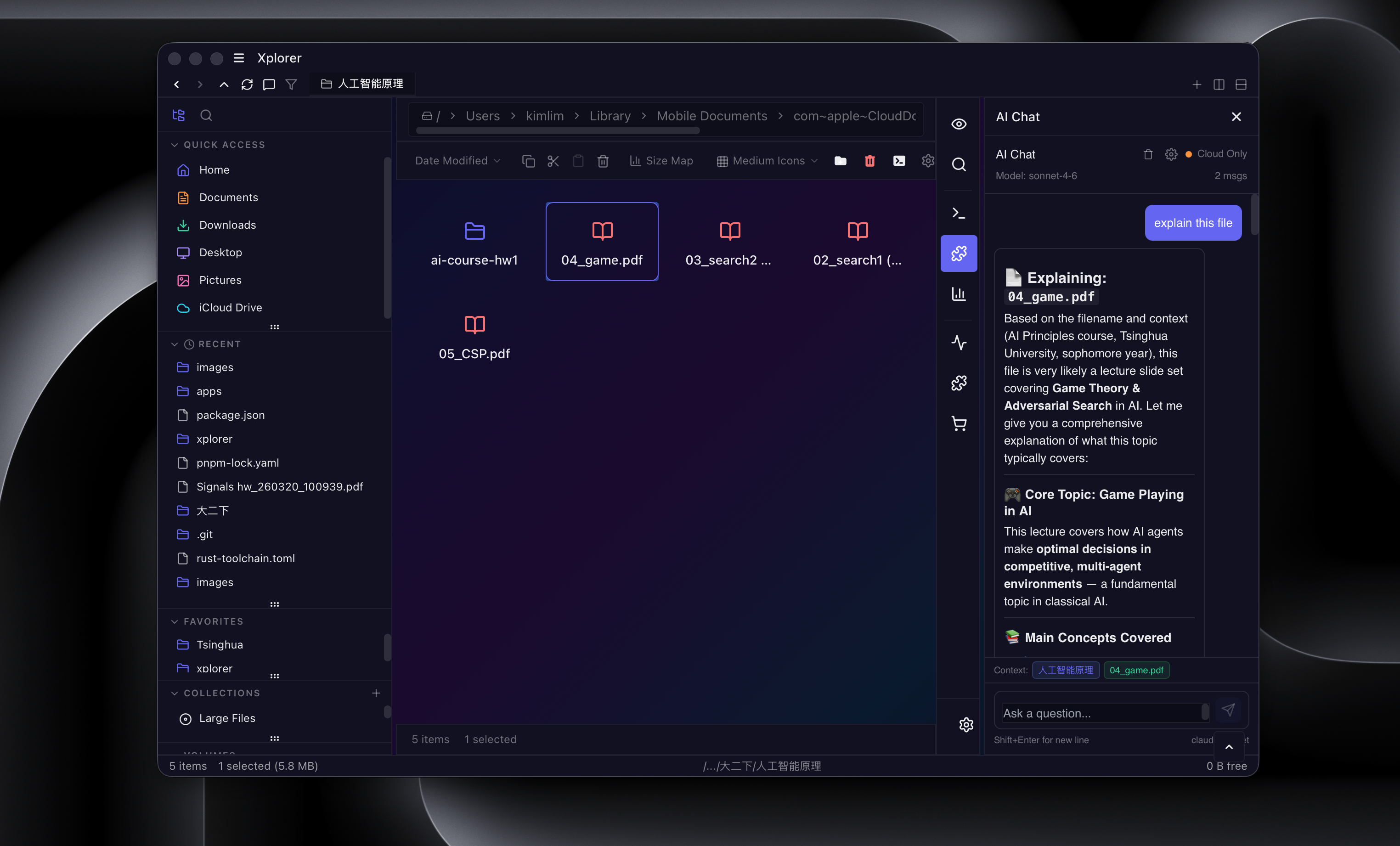 AI chat assistant