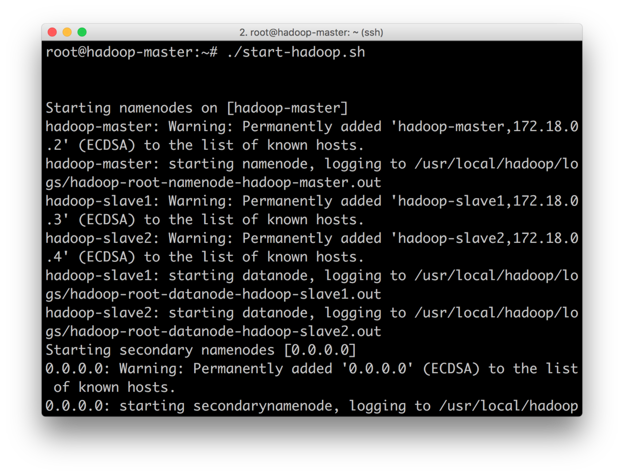 ./start-hadoop.sh