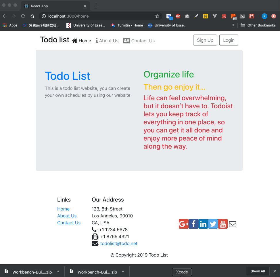 GitHub - kingsleyli920/todolist: a todo list implement by React