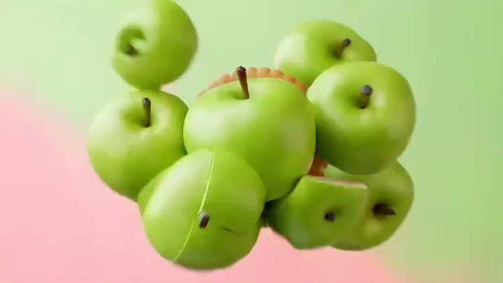 Fruit cookie commercial Seedance 2.5 public output preview