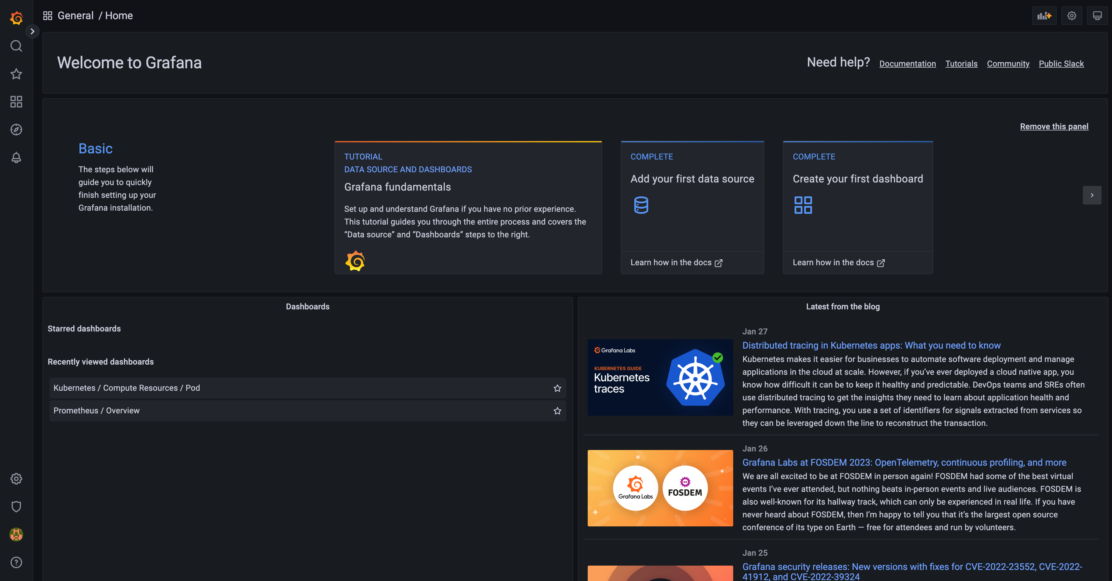 grafana-login