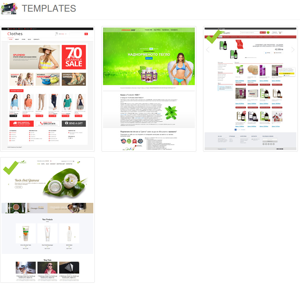 MultiLanguage CodeIgniter Template Ecommerce