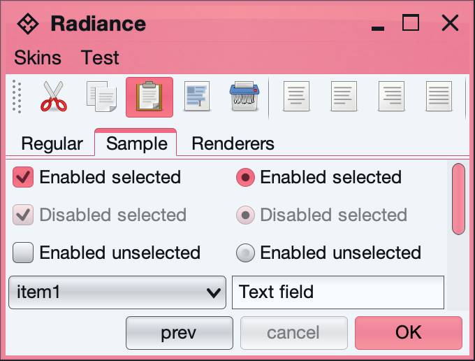 Derived Shifted Background