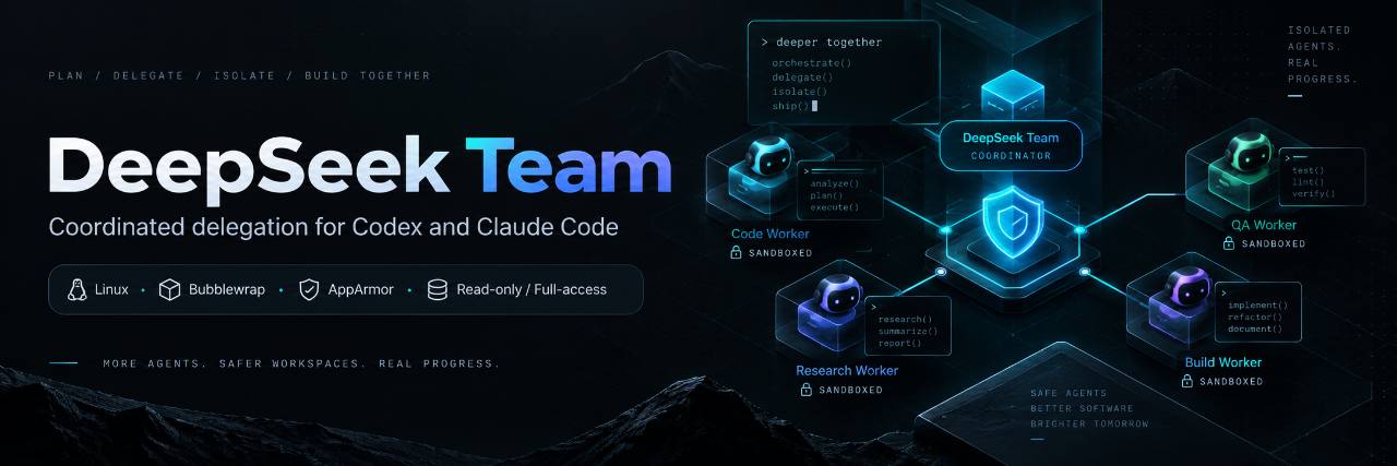 DeepSeek Team banner