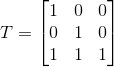 Output-stationary spacetime transformation