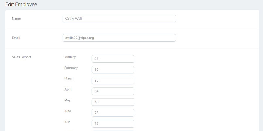 Adding Chart data