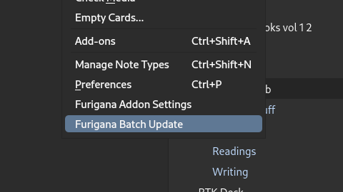 Bulk Update Option