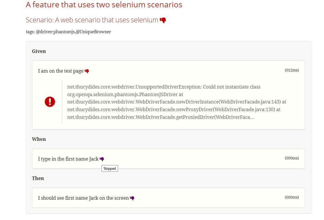 cukedoctor sample with error