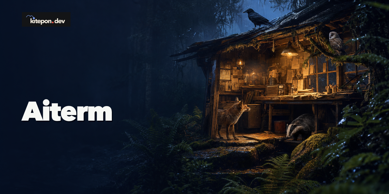 Aiterm — a shared forest observatory where different intelligences work in one persistent execution space