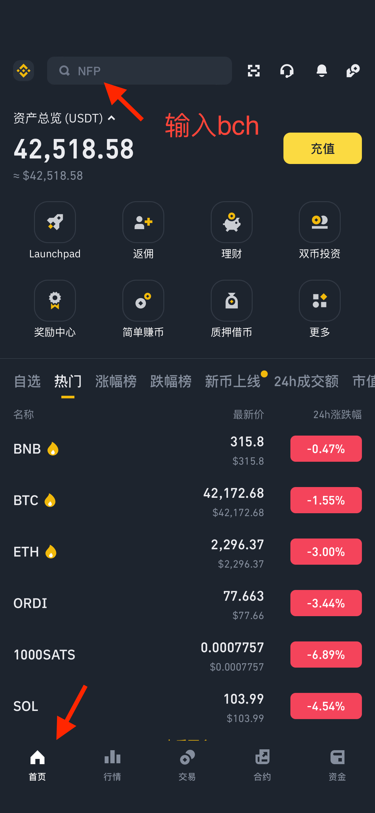 输入bch