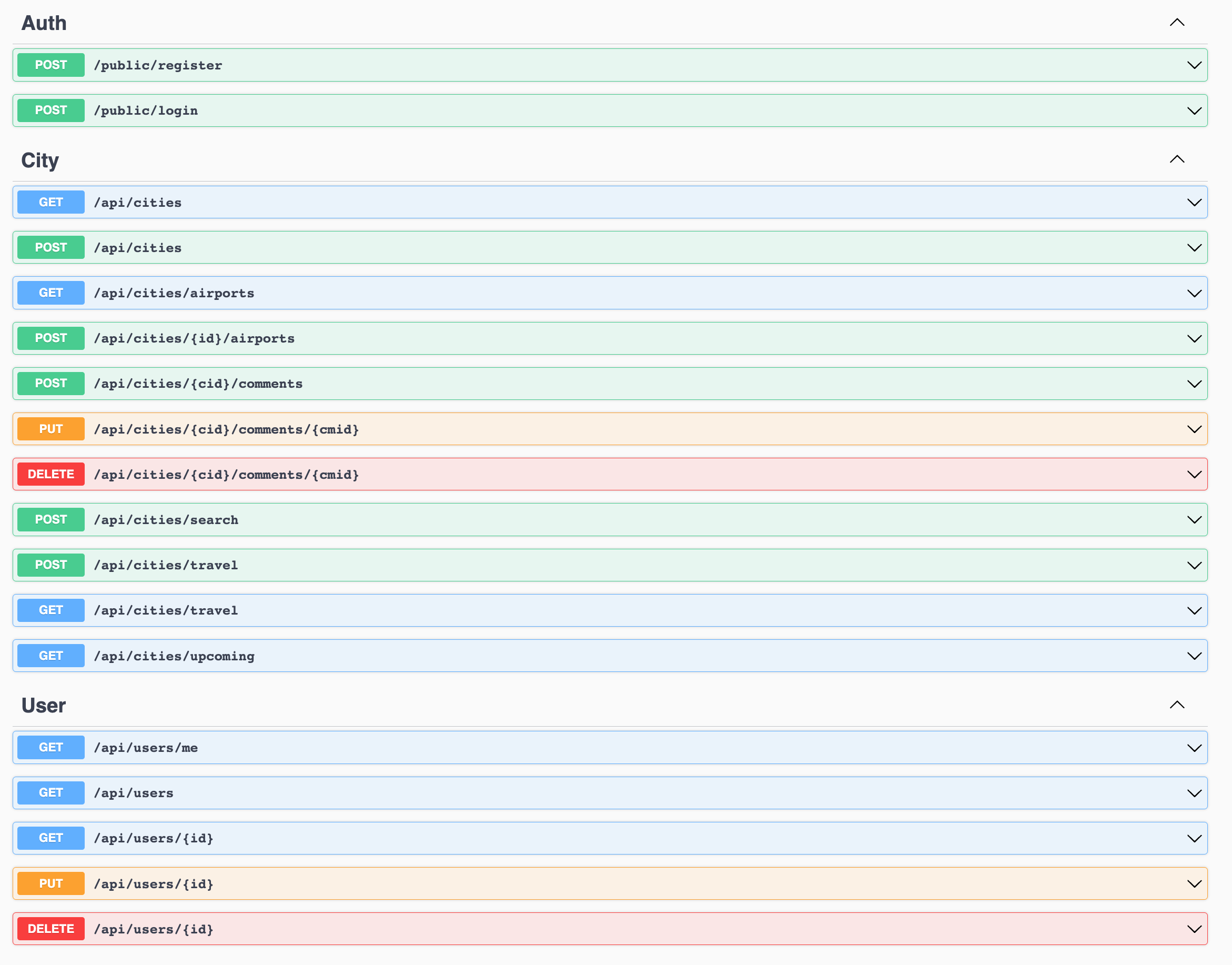 Api Endpoints