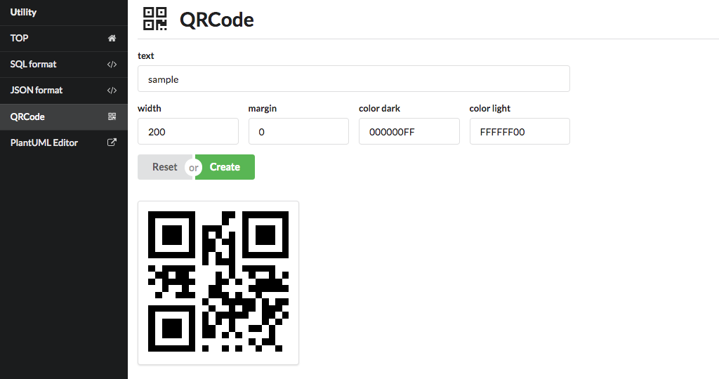 QRcode generator