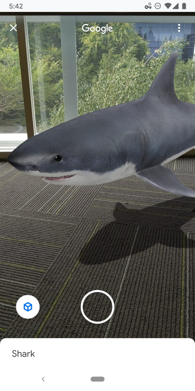 Google Search 3D/AR Viewer on Android