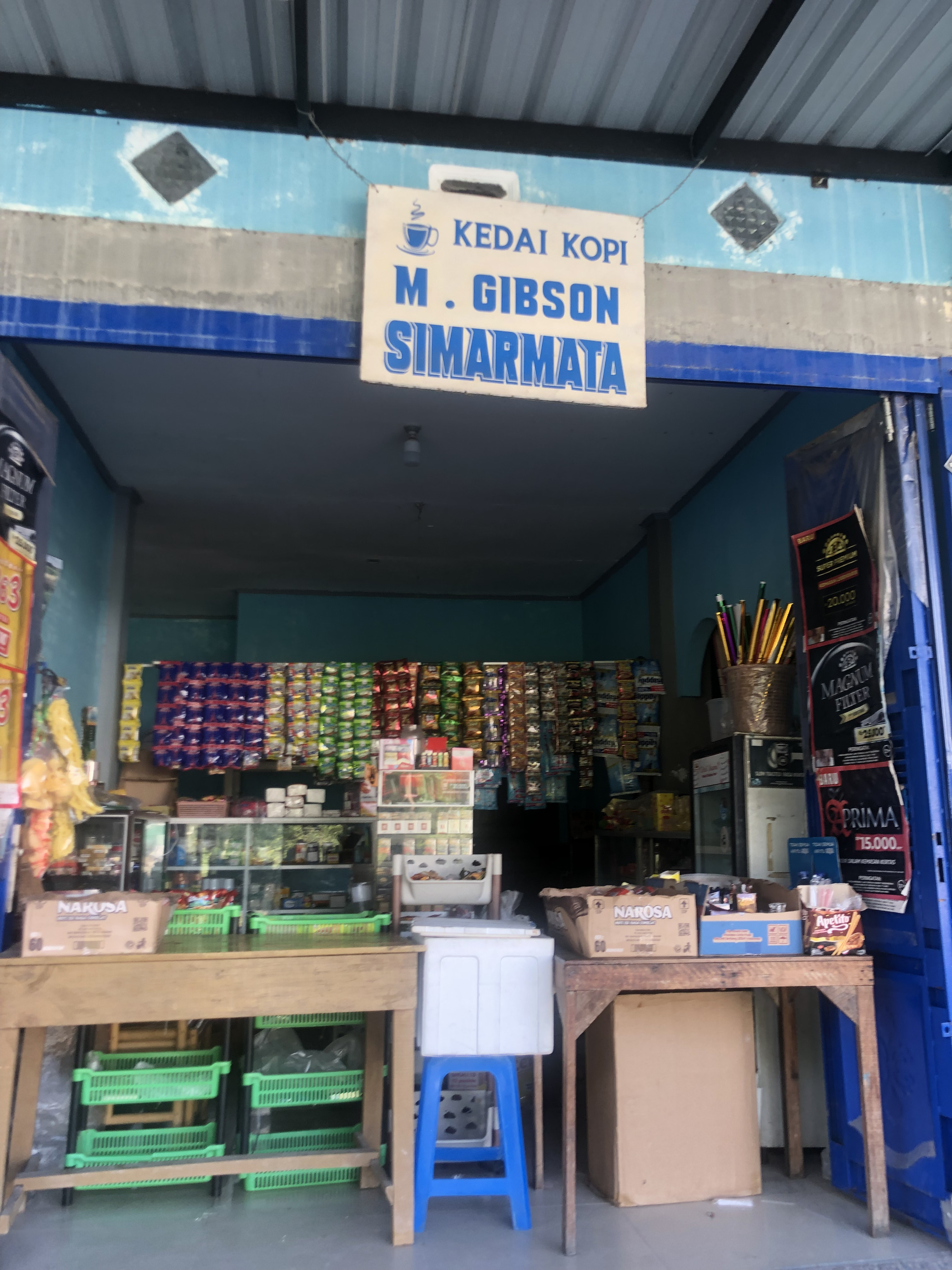 Kedai Kopi M Gibson Simarmata