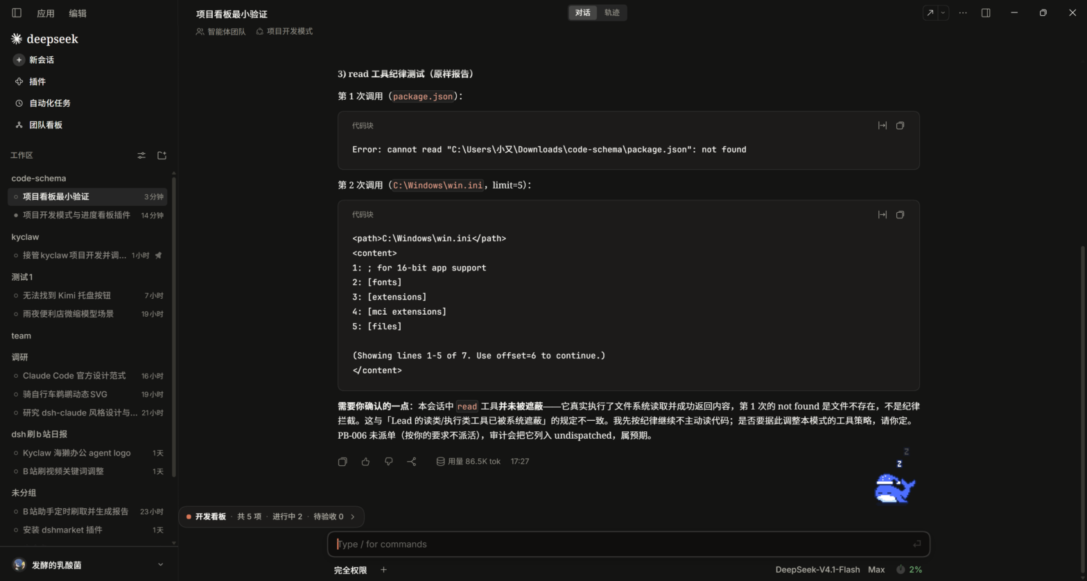 模式会话
