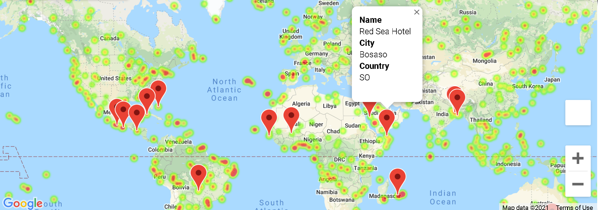 Hotel Locations