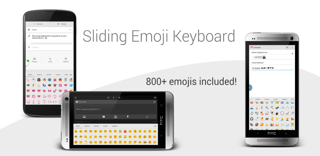 The Android Arsenal - Keyboard - Android Sliding Emoji Keyboard