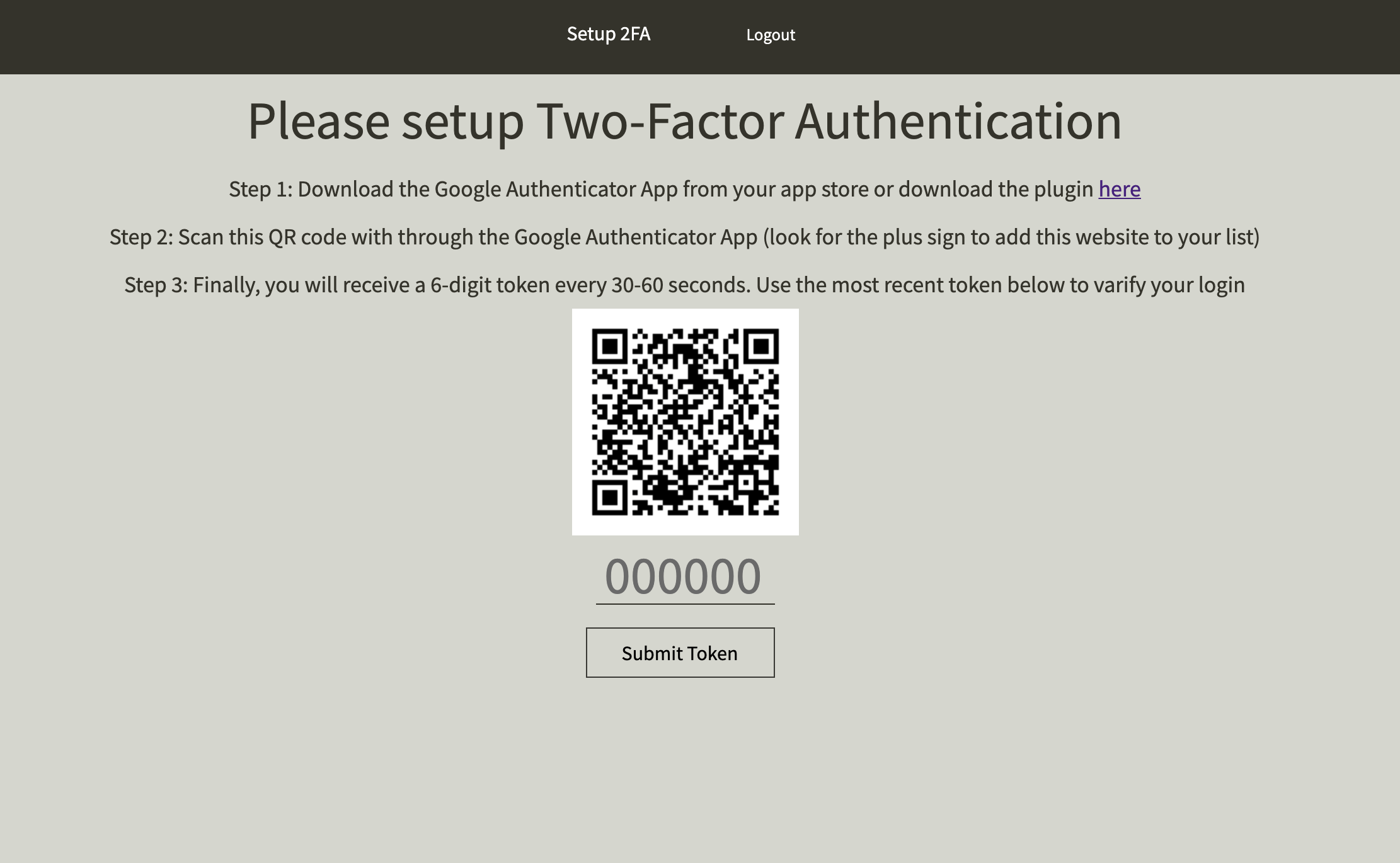 TwoFAuthentication