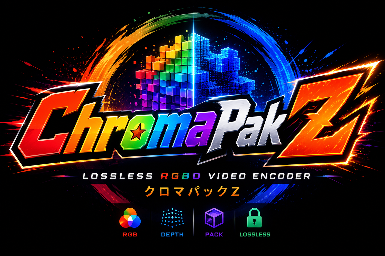 ChromaPakZ — lossless RGBD video encoder