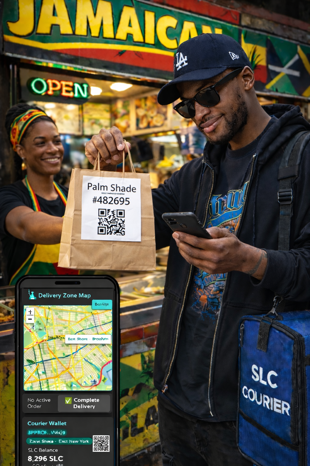 Shorelight Cash courier delivery — proof + instant payout