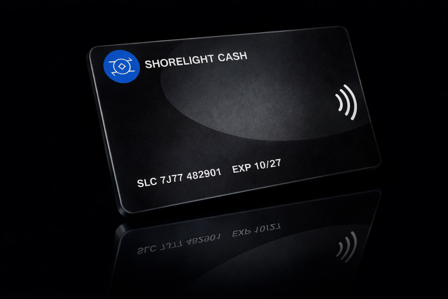 Shorelight Cash Black 3D Card