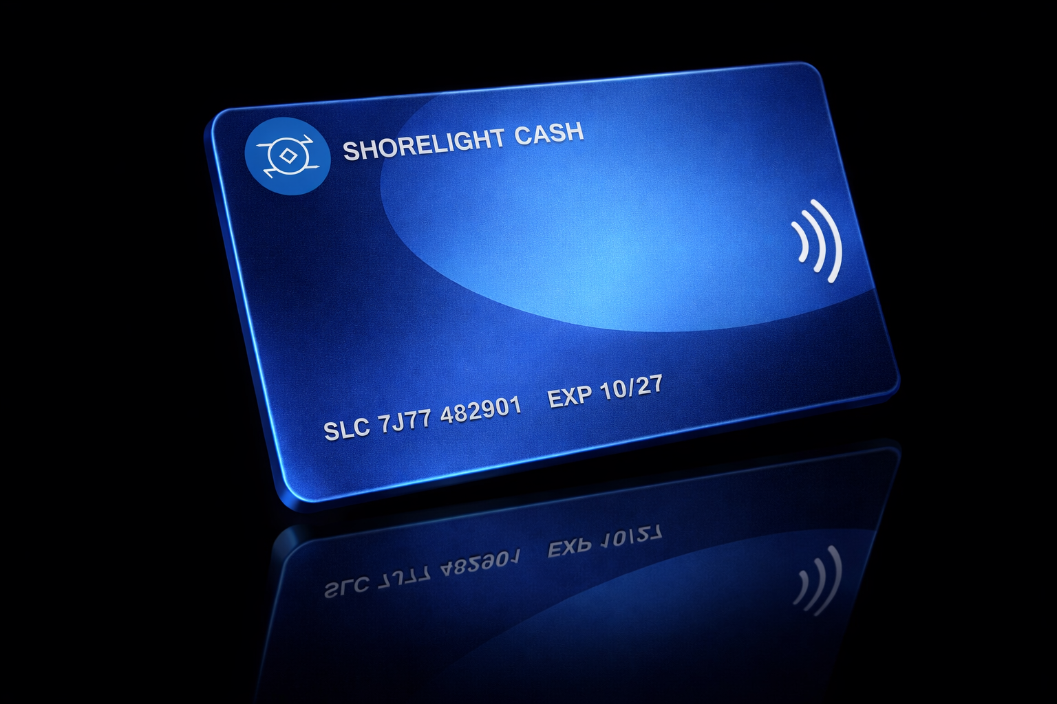 Shorelight Cash Blue 3D Card