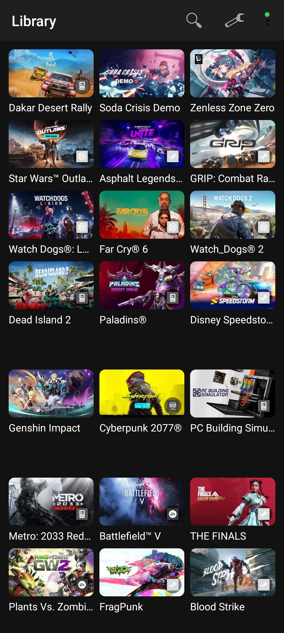 BetterGFN App Screen 2