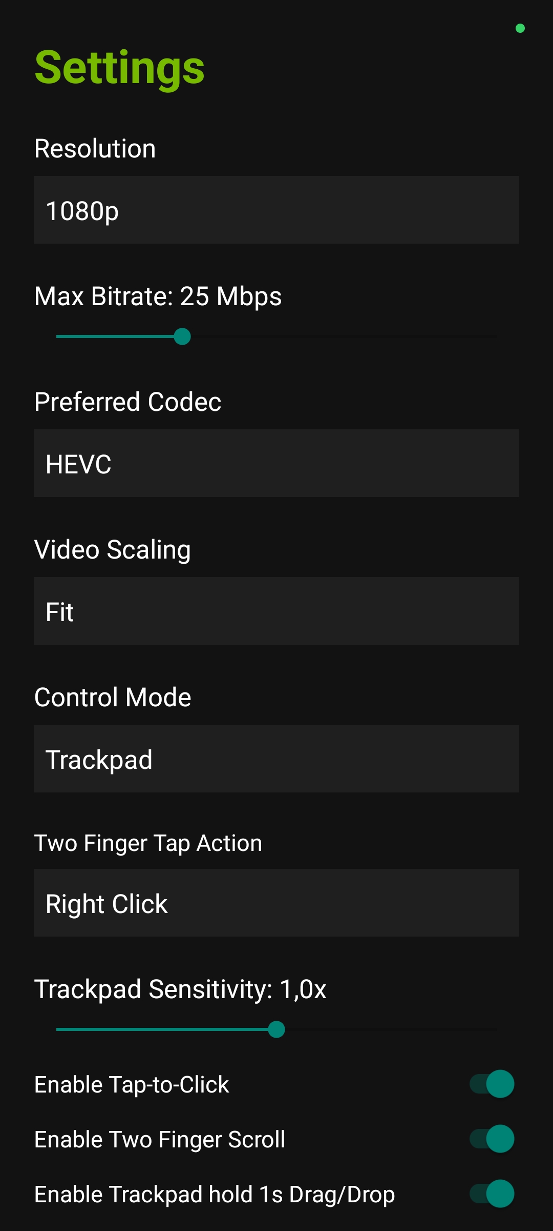 BetterGFN App Screen 4
