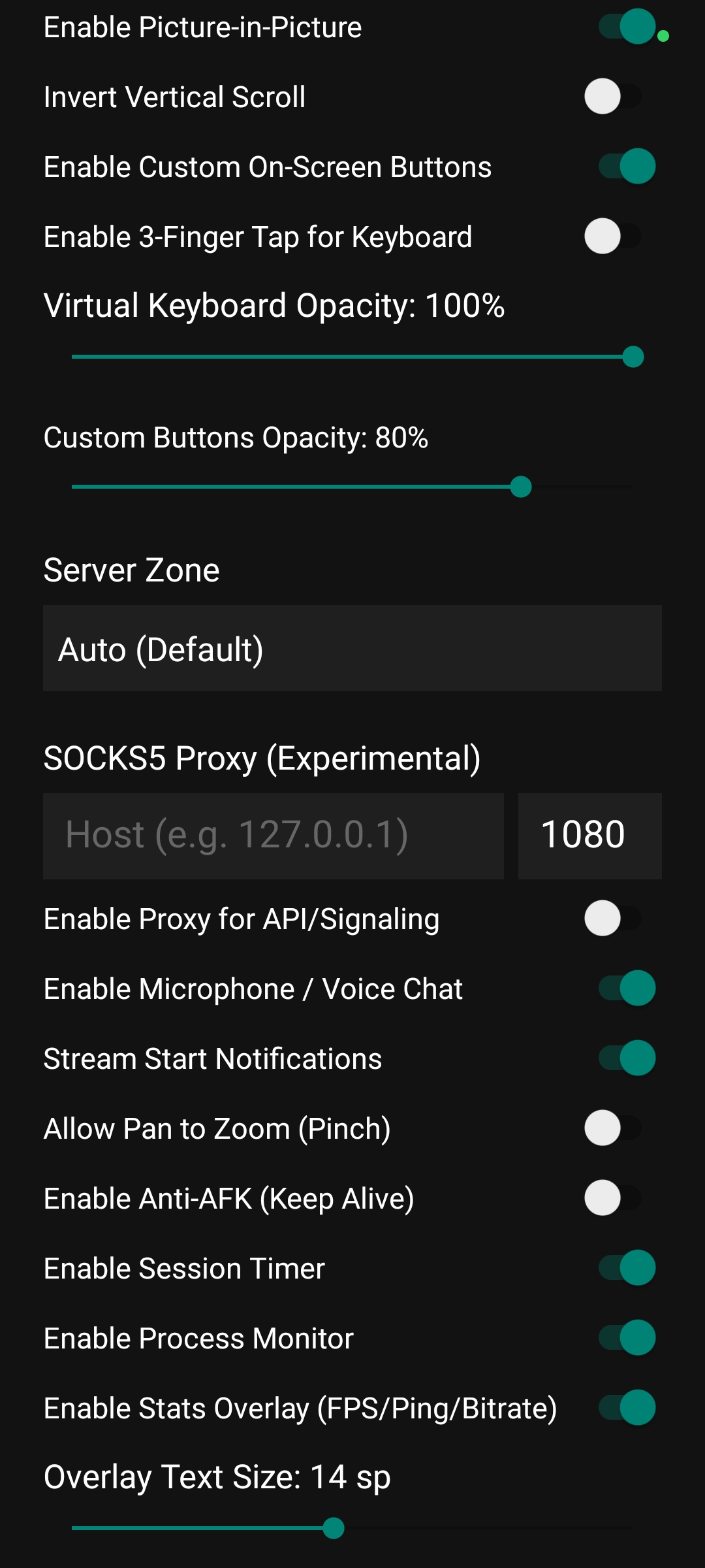 BetterGFN App Screen 5