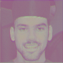 Pix2Pix comic face training progress