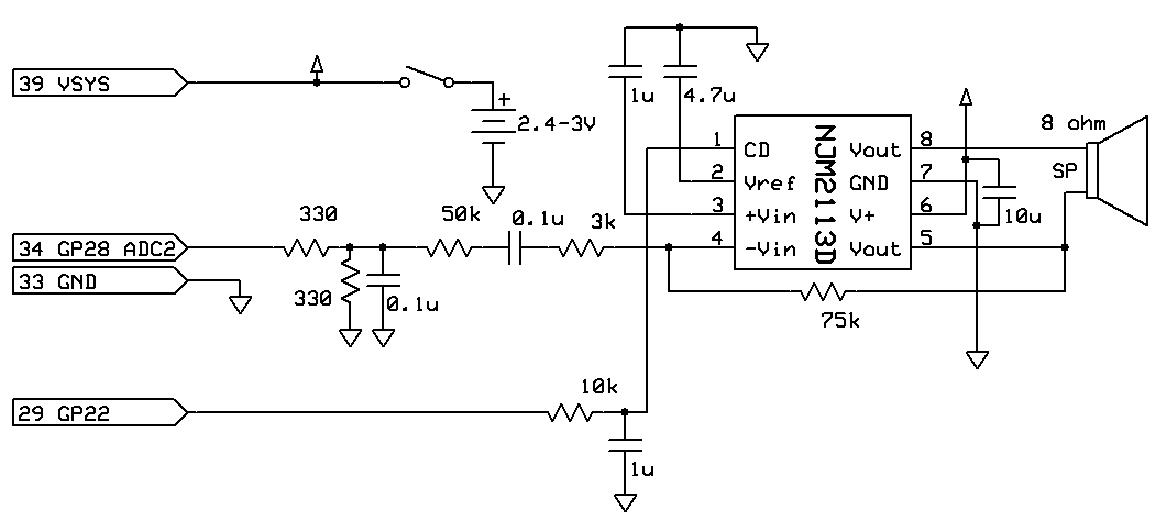 GitHub - kmorimatsu/pcm: PCM sound by Respberry Pi Pico