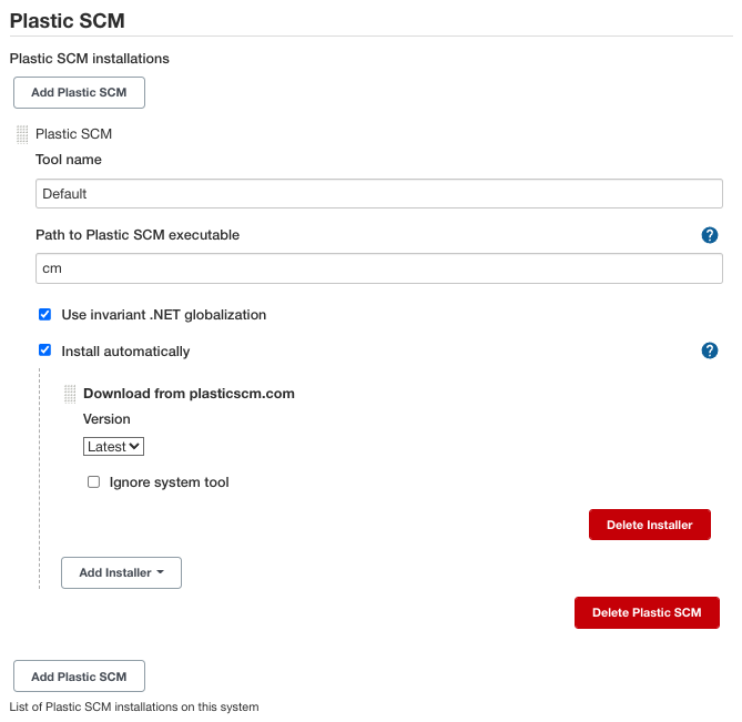 Configure tool