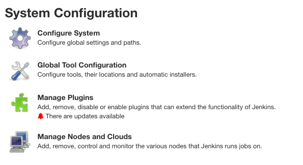 Configure System