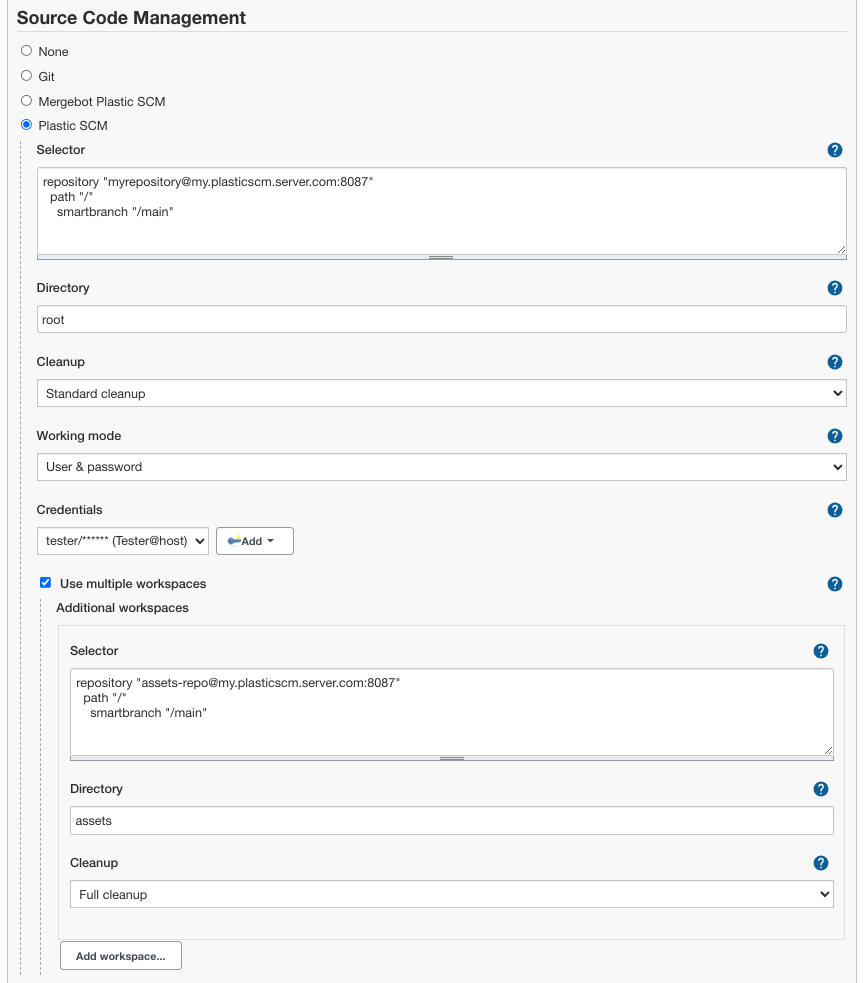 Freestyle, multiple workspaces