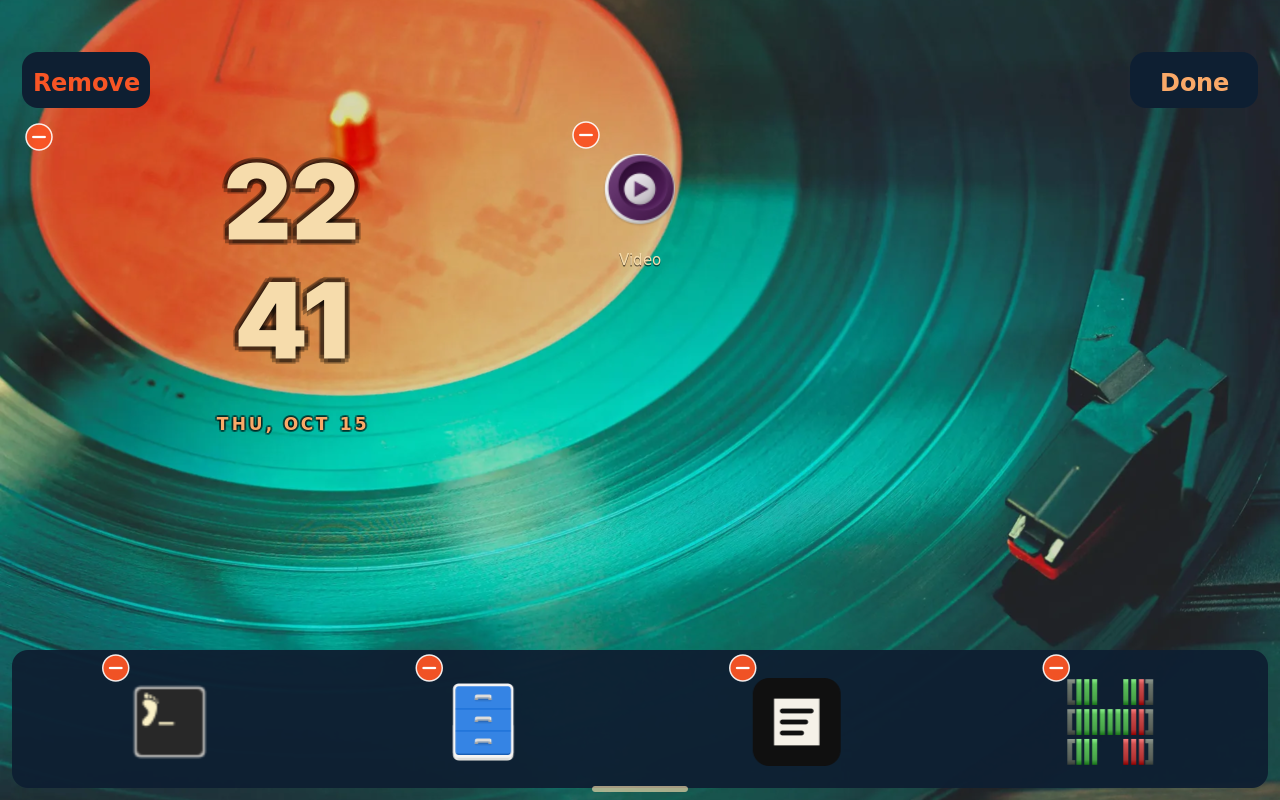 after removing last page widget 1280x800 grim