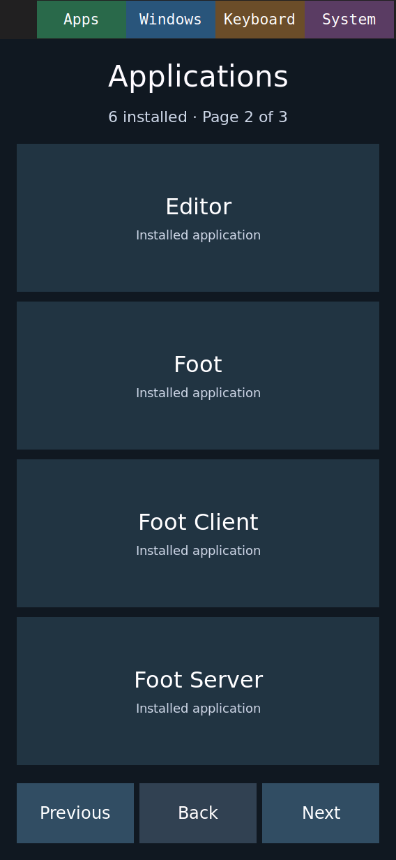 editor card