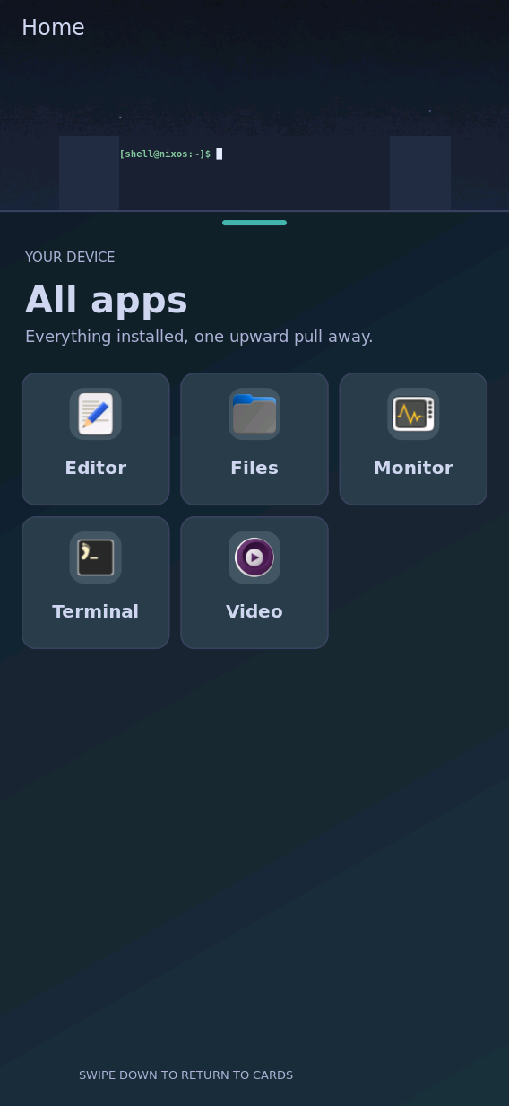 Unchanged community theme on the physical board — native capture, command-driven activation