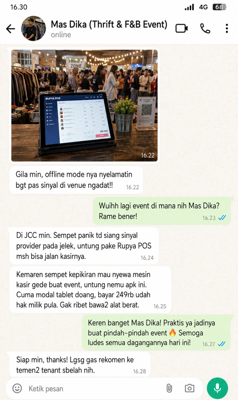 Testimoni WhatsApp 2