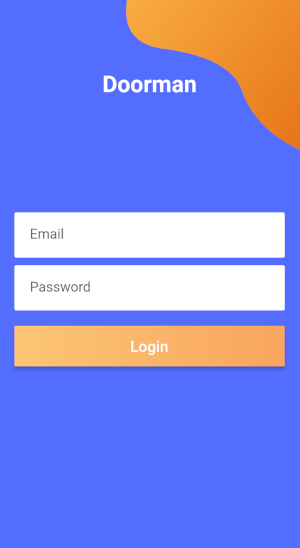 Login screenshot