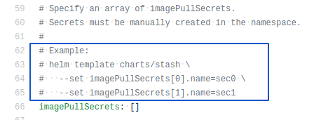 values example