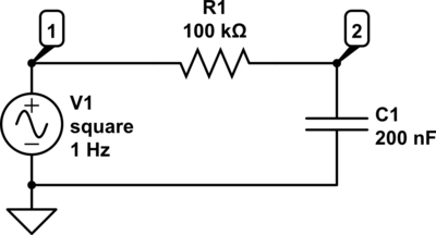 RC Circuit Diagram