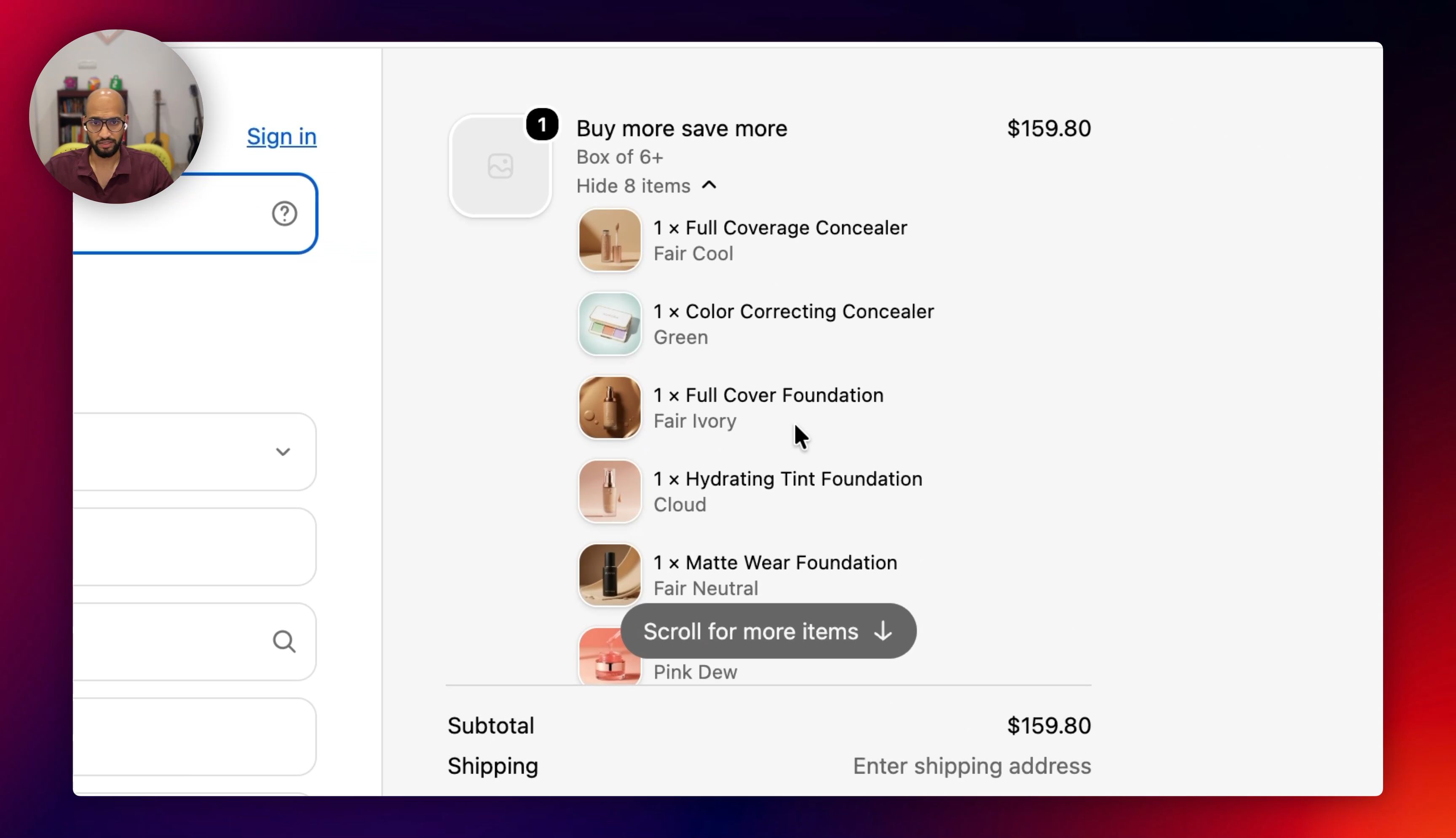 Confirm the Tiered Bundle Builder checkout experience