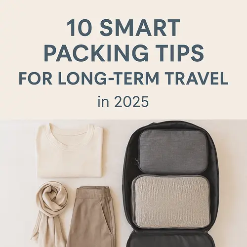 Smart Packing Tips for Long-Term Travel in 2025