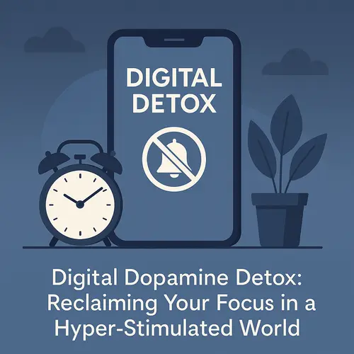 Digital Dopamine Detox: Reclaiming Your Focus in a Hyper-stimulated World