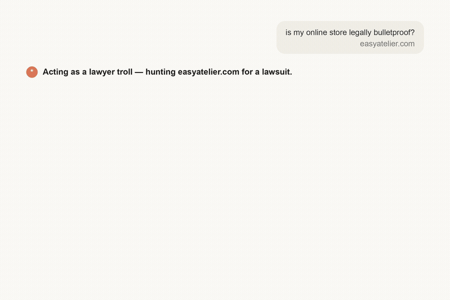 site-risk-check in action