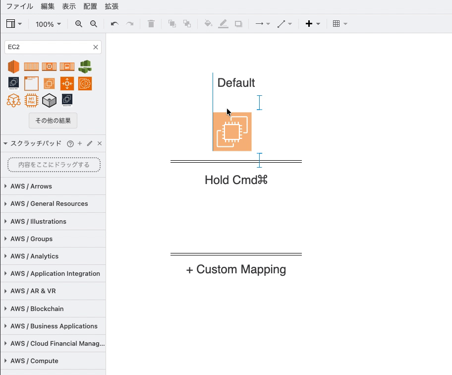 Draw.io Auto Labeling demo