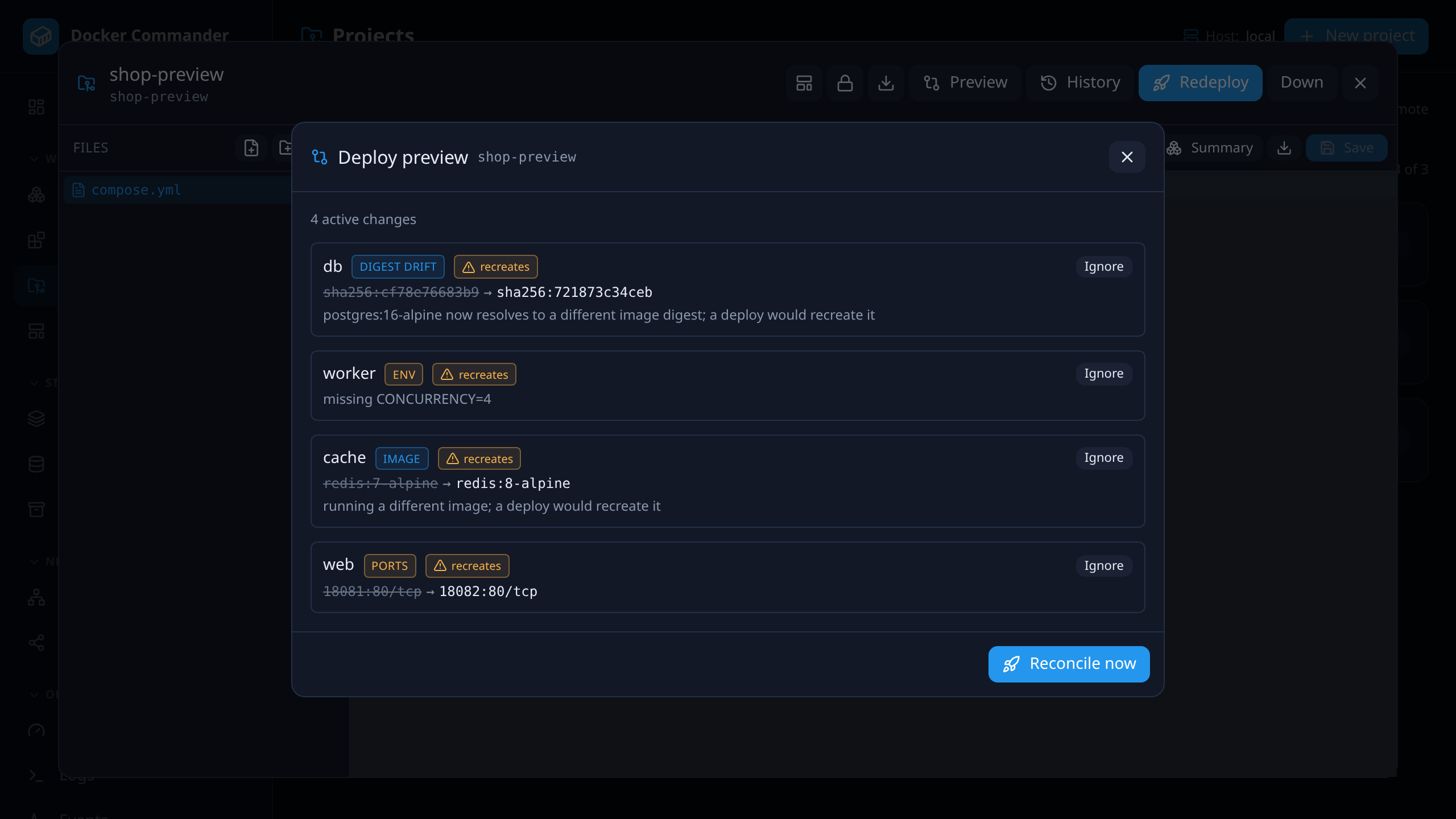 Deploy preview