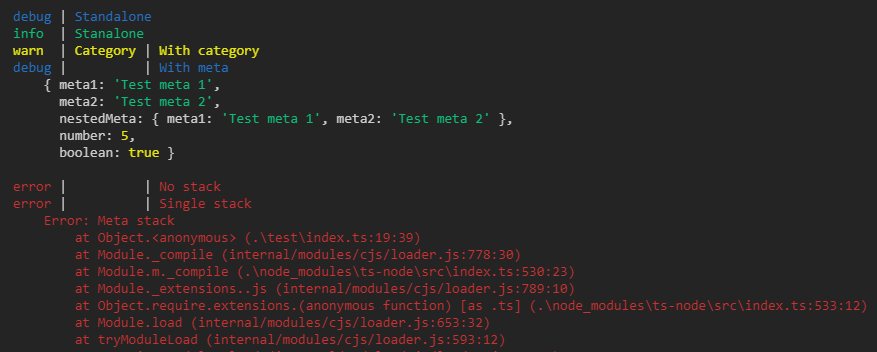 CLI dev example CLI dev example